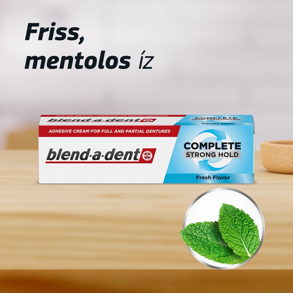 Blend-a-dent Complete Original Műfogsorrögzítő Krém, 47 g 1. kép