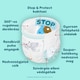 Pampers Premium Care Bugyipelenka, Méret: 4, 58 db Pelenka, 9kg-15kg  4. kép