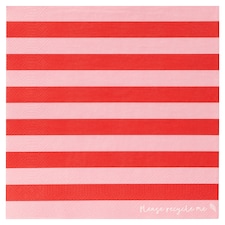 Tesco Candy Cane Valentines Napkin 20 Pack