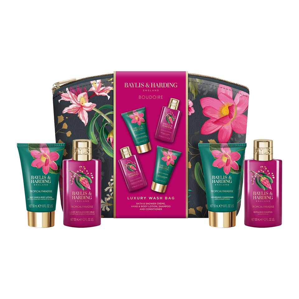 image 1 of Baylis & Harding Boudoire Luxury Wash Bag Gift Set