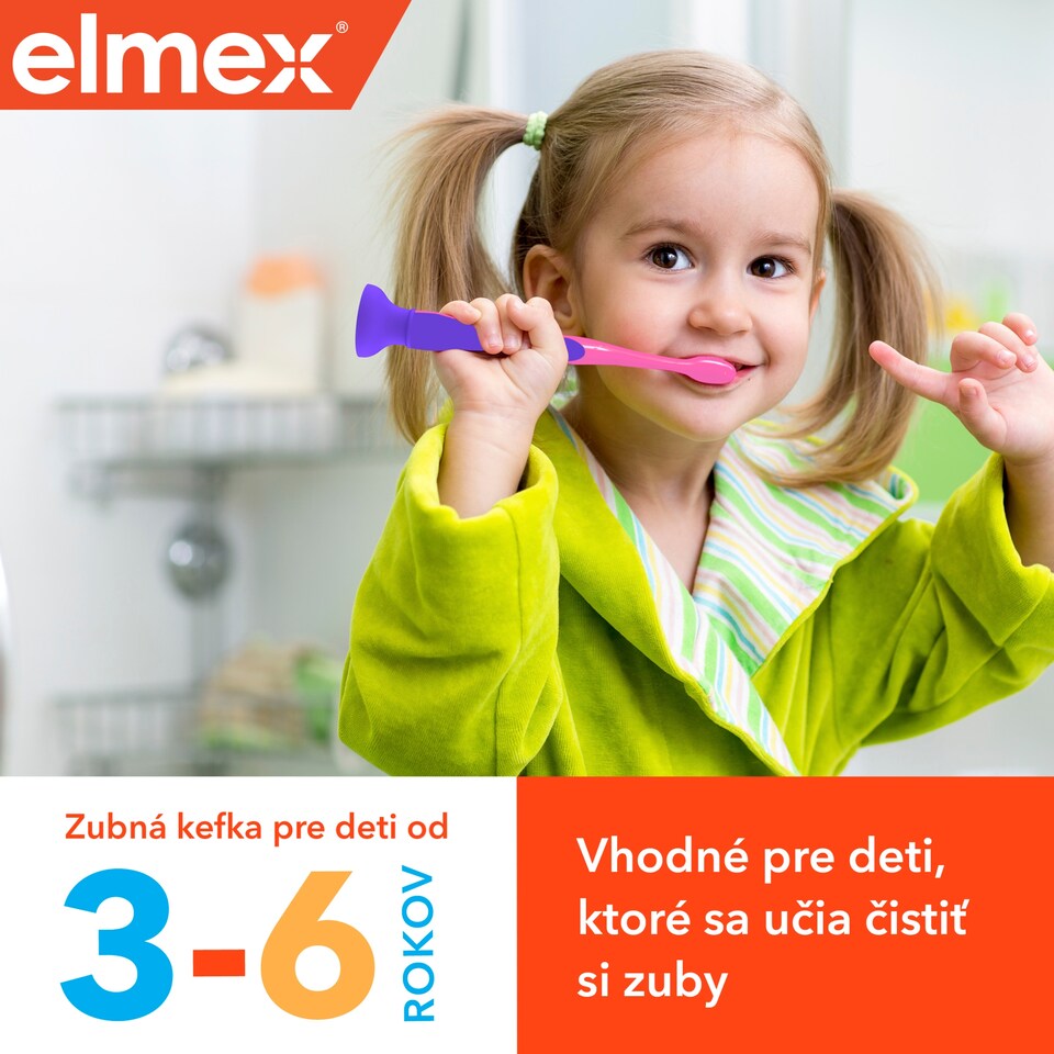 image 1 of elmex® Soft Toothbrush for Children 3-6 Years