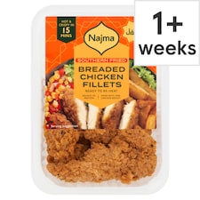 Najma Breaded Chicken Fillets Southern Fried 300g
