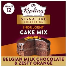  Mr Kipling Signature Milk Chocolate & Orange Cake Mix 416g