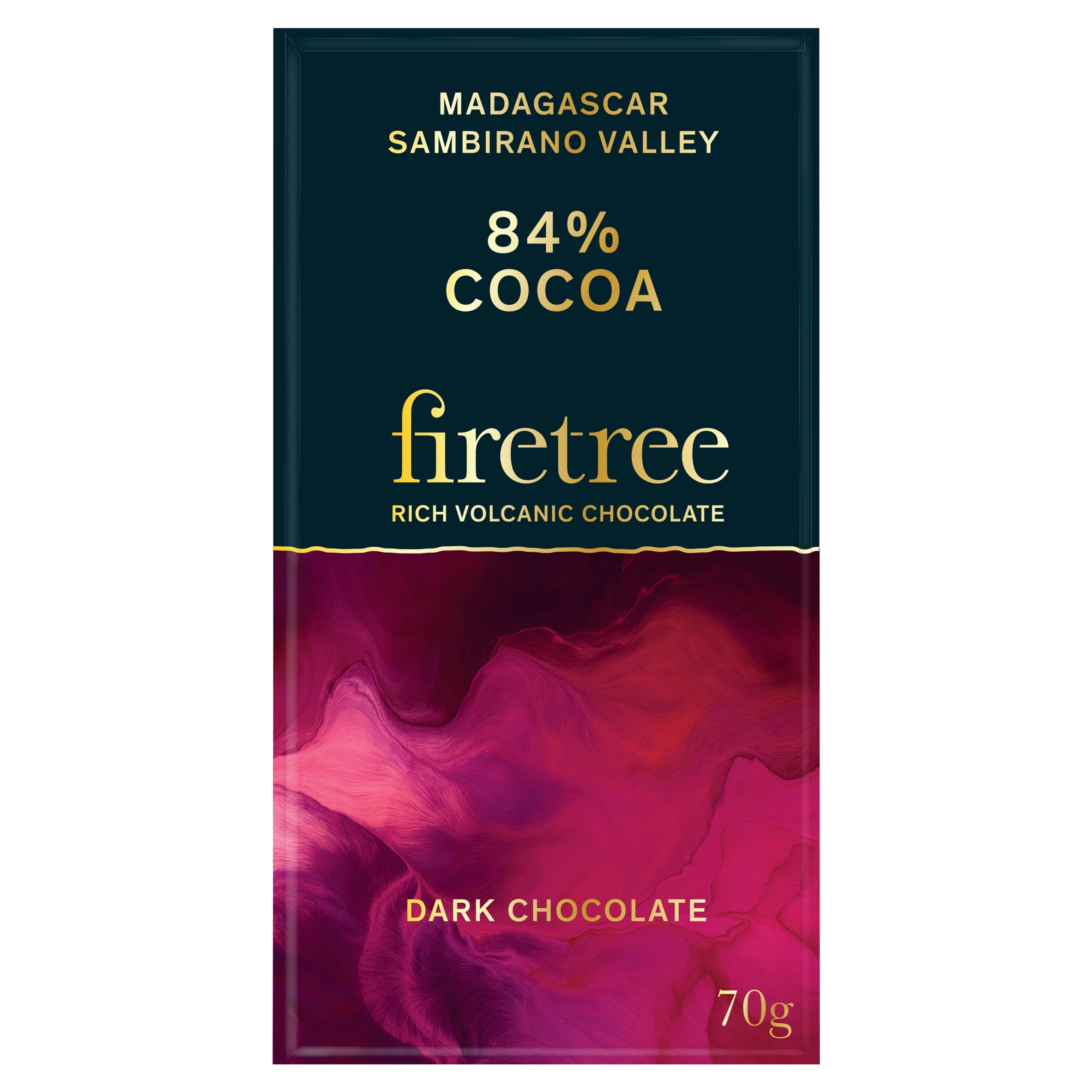 Firetree 84% Cocoa Dark Chocolate 70g