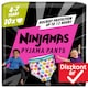 Ninjamas Pyjama Pants Szívecskés, 10 db Pyjama Bugyipelenka, 7 Éves Kor, 17kg-30kg  1. kép