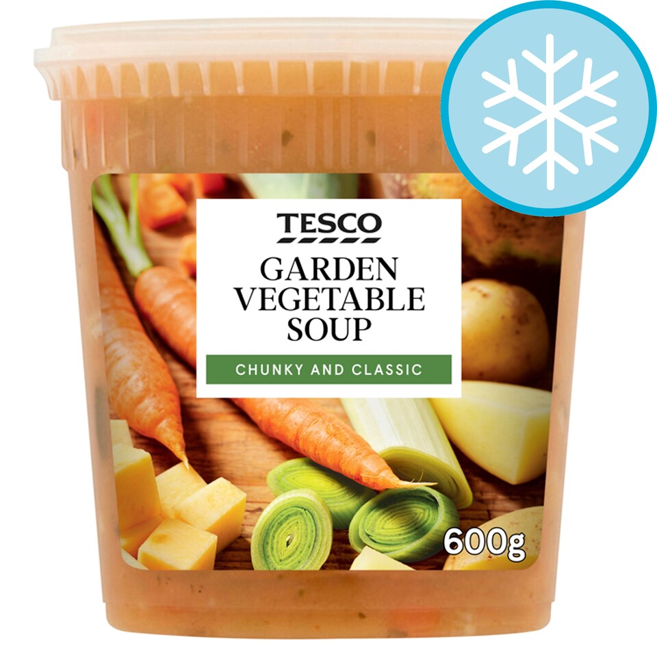 Tesco Garden Vegetable Soup 600G