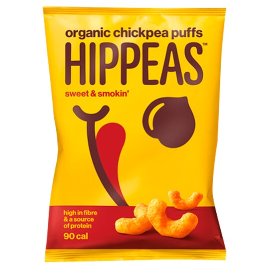 Hippeas Organic Chickpea Puffs Sweet & Smokin 22G