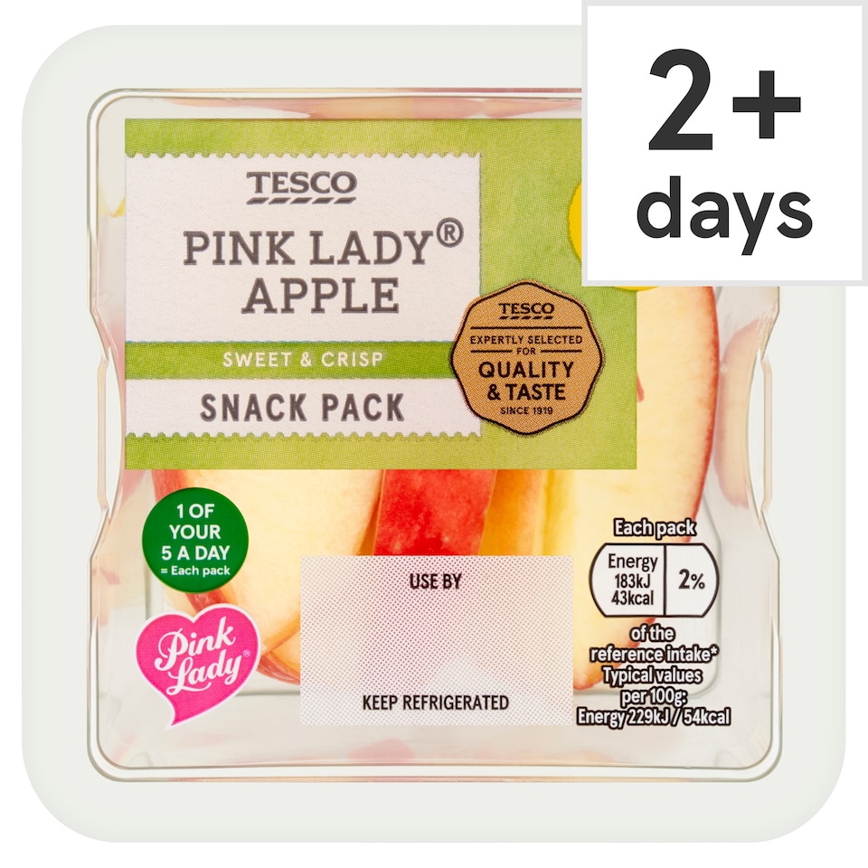Tesco Pink Lady Apple Pot 80G