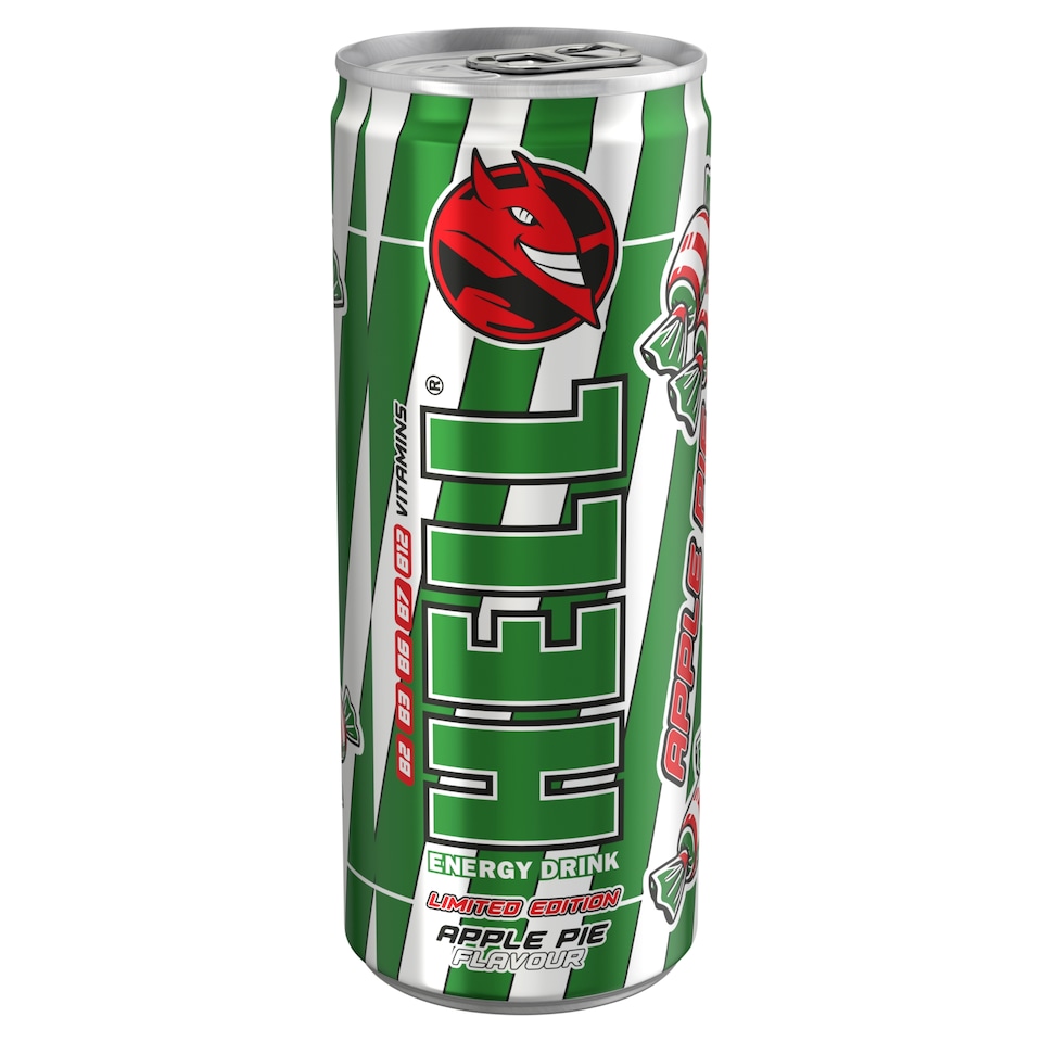 image 1 of HELL Apple Pie Flavour Energy Drink 250 ml