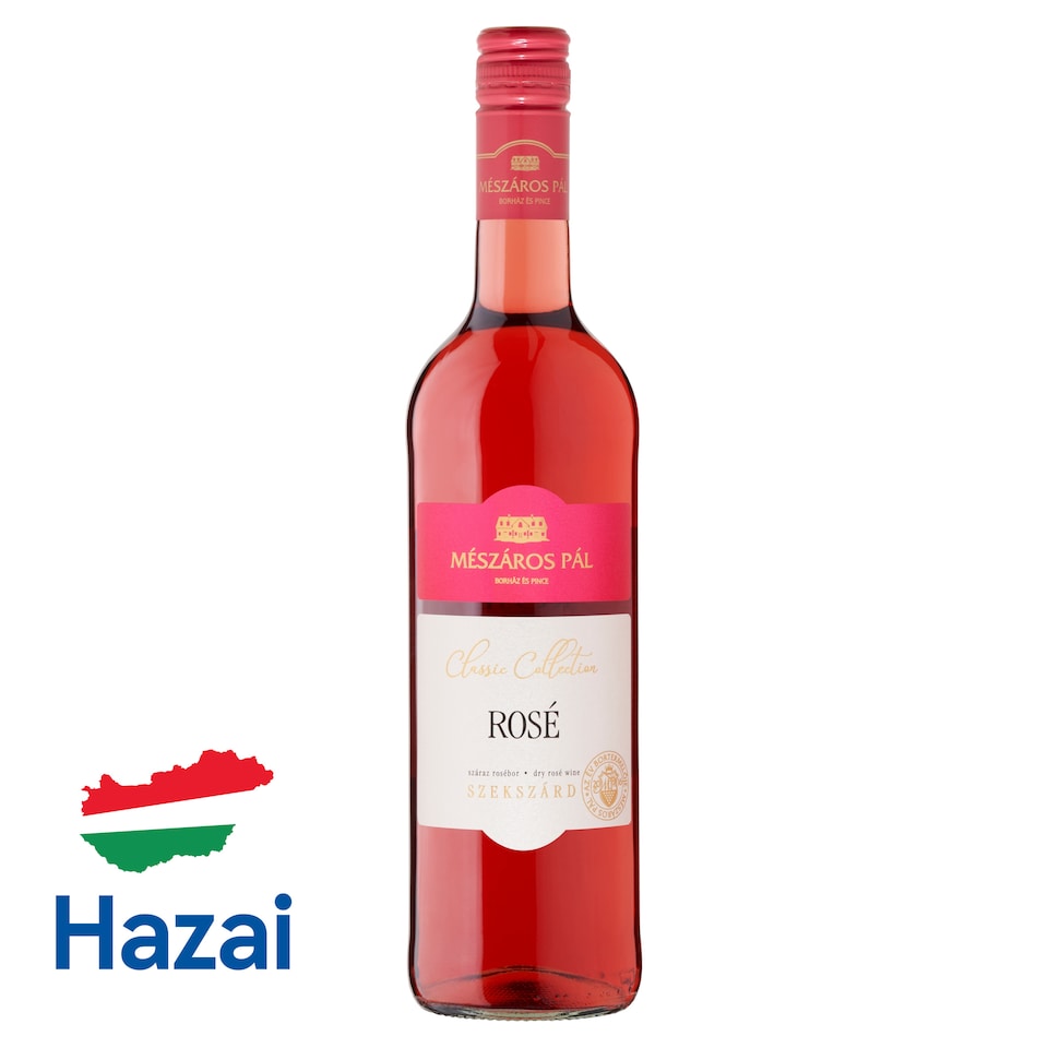 Mészáros Pál Classic Collection Szekszárdi Rosé száraz rosé bor 12,5% 0,75 l