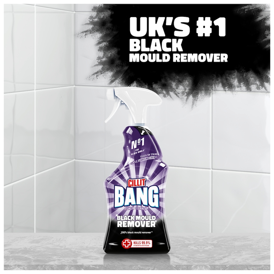 image 1 of Cillit Bang Power Cleaner Black Mould Remover Spray 750ml