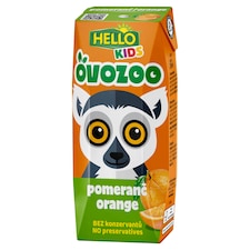Hello Kids Ovozoo pomaranč 250 ml