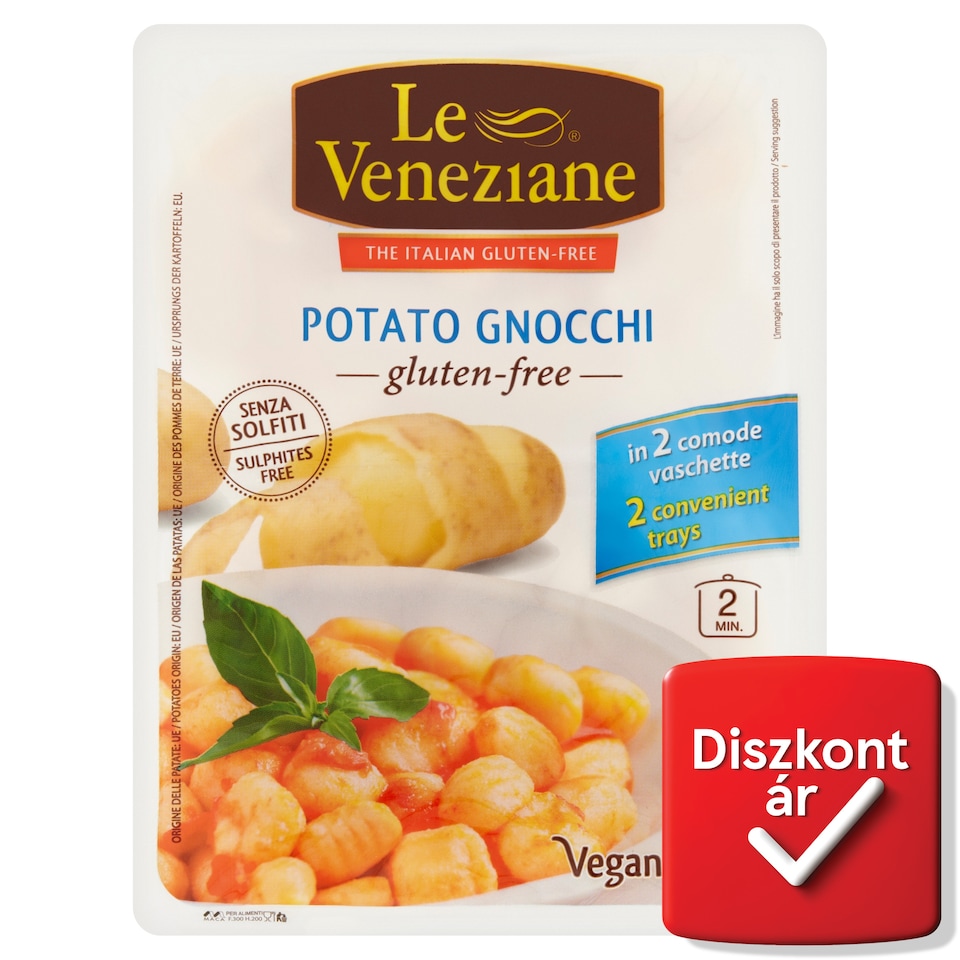 Le Veneziane Gluten-Free Potato Gnocchi 500 g 