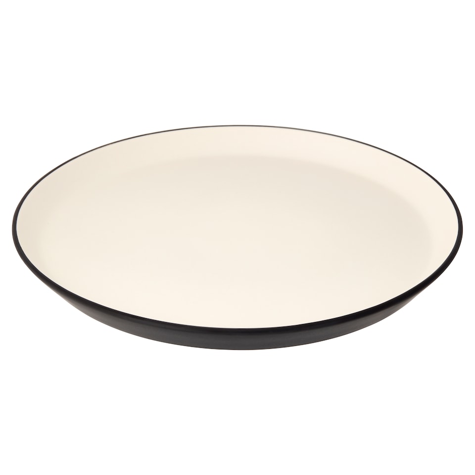 image 1 of F&F Home Aura Dinner Plate Matt Black