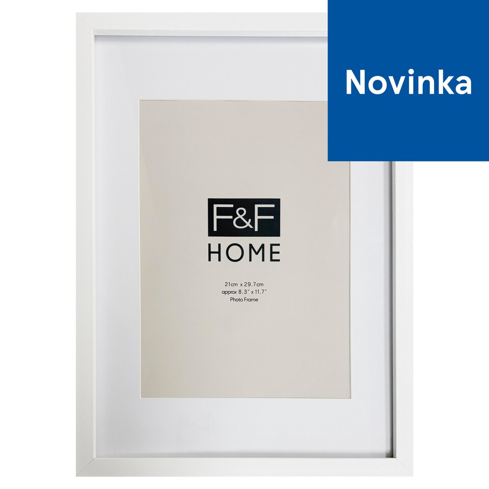F&F Home White A3 rámik