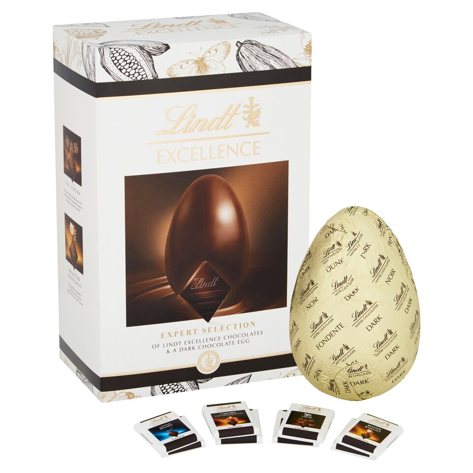 image 1 of Lindt Excluding Dark Chocolate Shell Egg And Chocolate Selection 240G