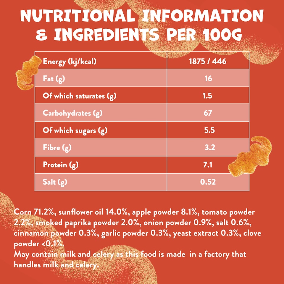 image 1 of Goodies Crocodile Puffs BBQ 4x12g