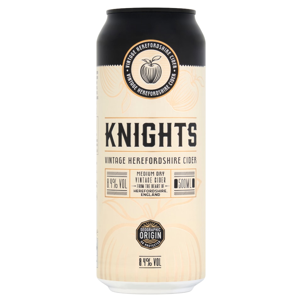 Knights Vintage Herefordshire Cider 500ml