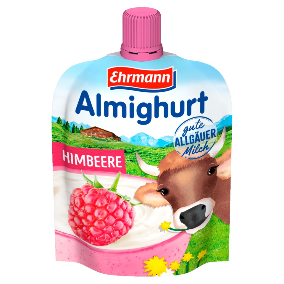 Obrázek 1 pro produkt Ehrmann Almighurt Do ruky malina 100g