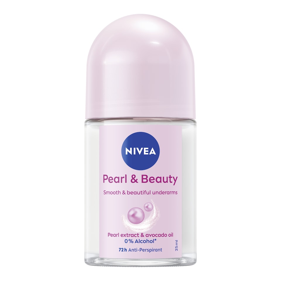 NIVEA Pearl & Beauty Anti-Perspirant Deodorant Roll-On 25ml