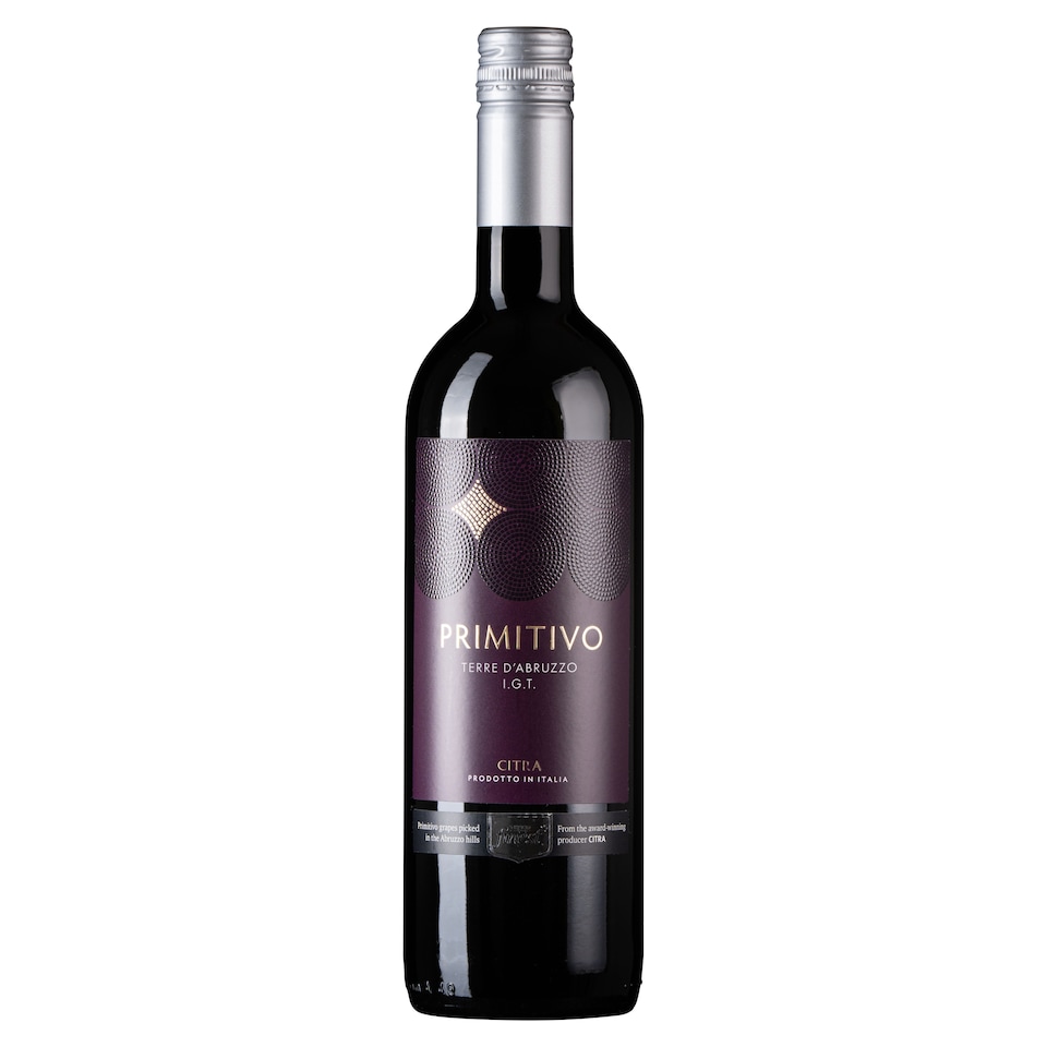 Tesco Finest Primitivo Terre d'Abruzzo Red Wine 750 ml