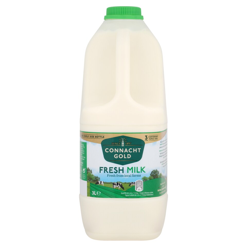 Connacht Gold Fresh Milk 3 Litres