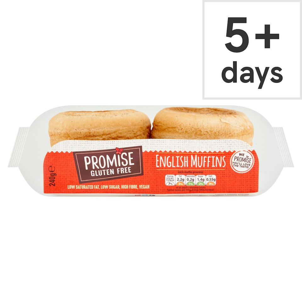 Promise Gluten Free English Muffins 240g