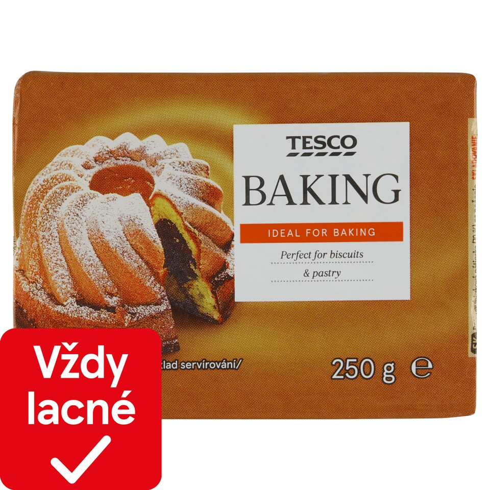 Tesco Rastlinná tuková nátierka na pečenie 250 g
