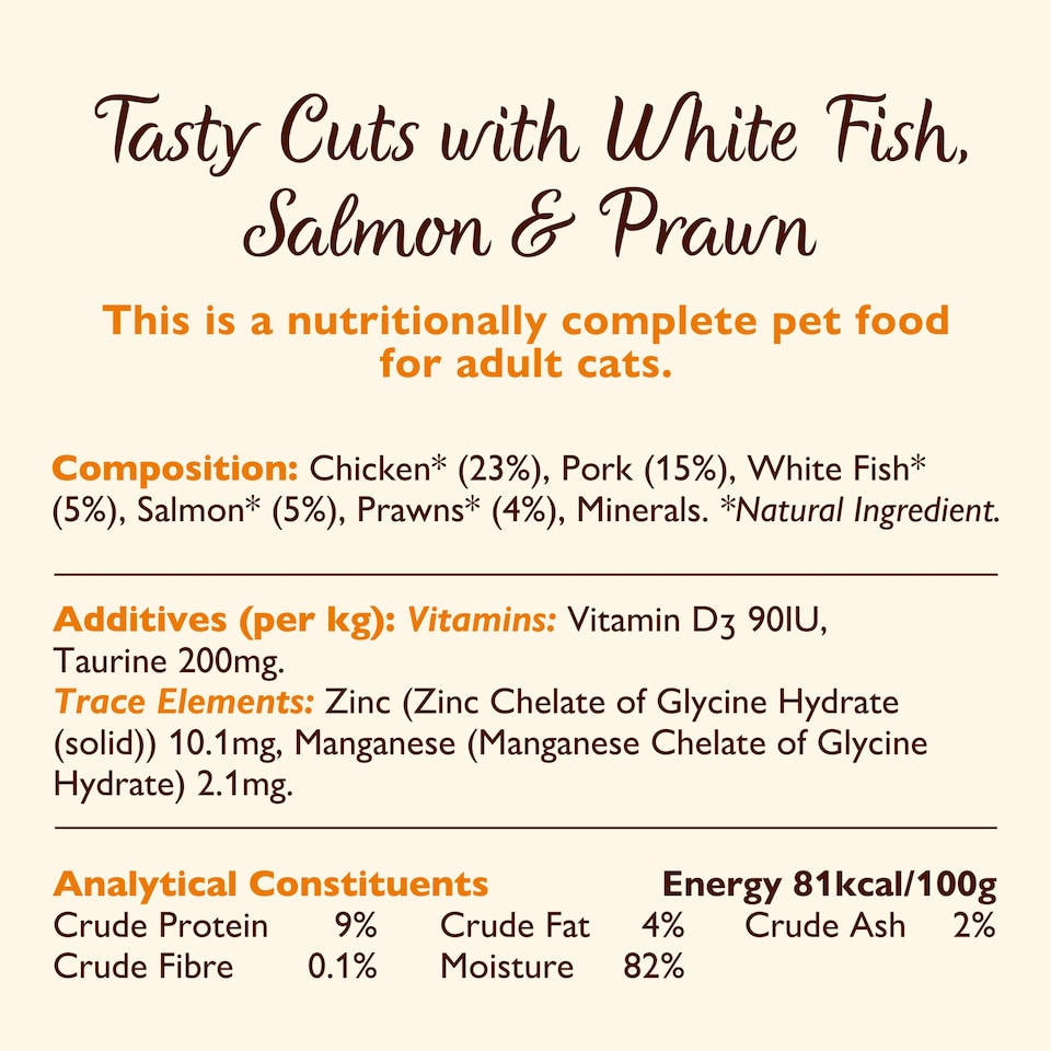 image 1 of Lily’s Kitchen Tasty Cuts in Gravy Multipack for Adult Cats 4x85g,
