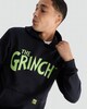 image 1 of The Grinch Slogan Hoodie in Black
