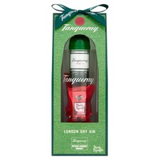 Tanqueray Mini, Glass & Carousel Truffle Gift Set