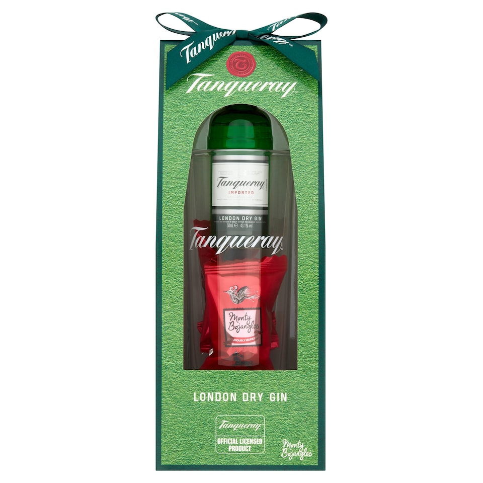 Tanqueray Mini, Glass & Carousel Truffle Gift Set