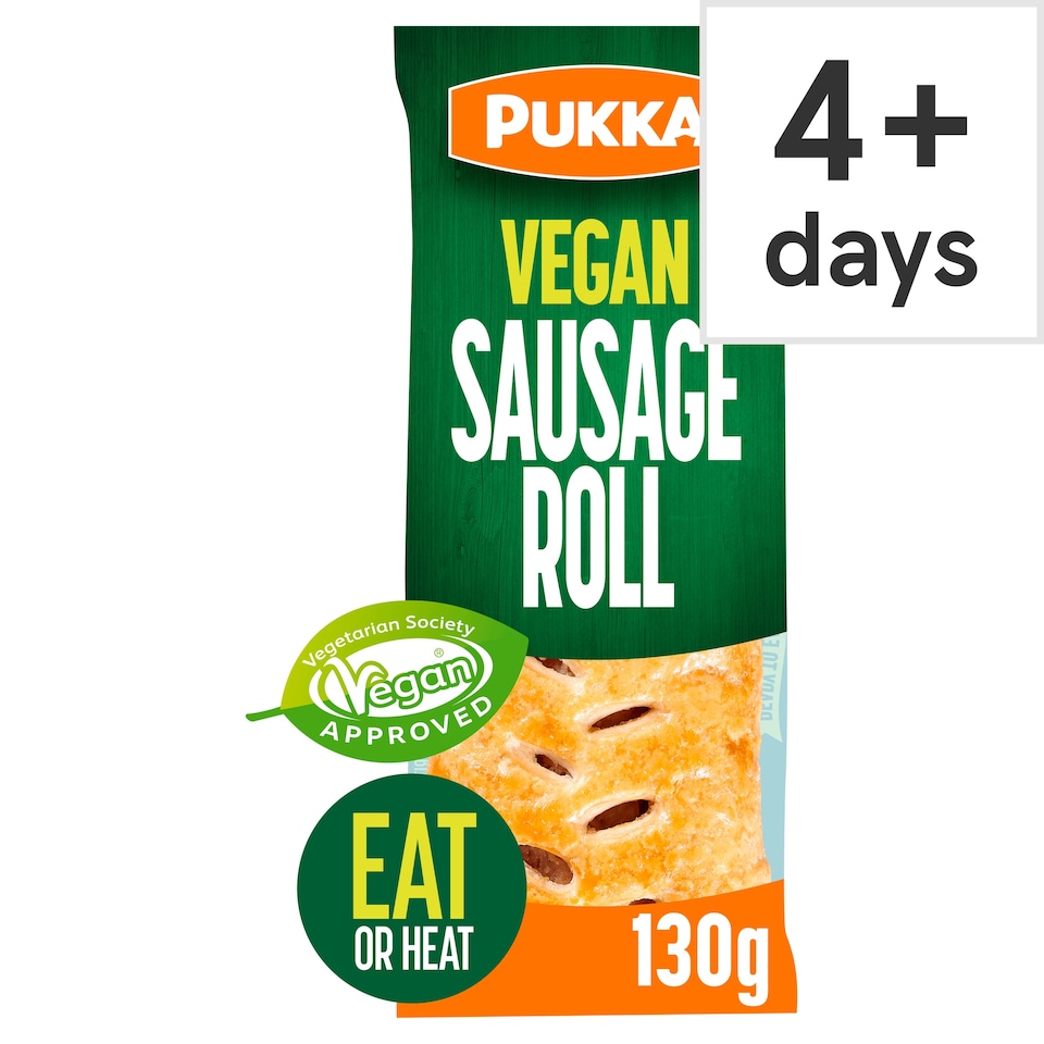 image 1 of Pukka Vegan Sausage Roll 130G