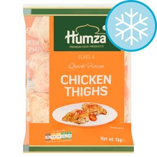 Humza Chicken Oyster Cut Thighs 1Kg