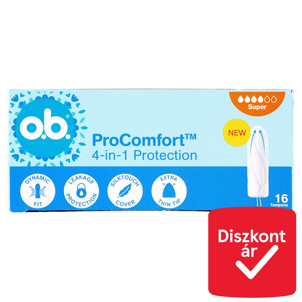 o.b. ProComfort Super tampon 16 db