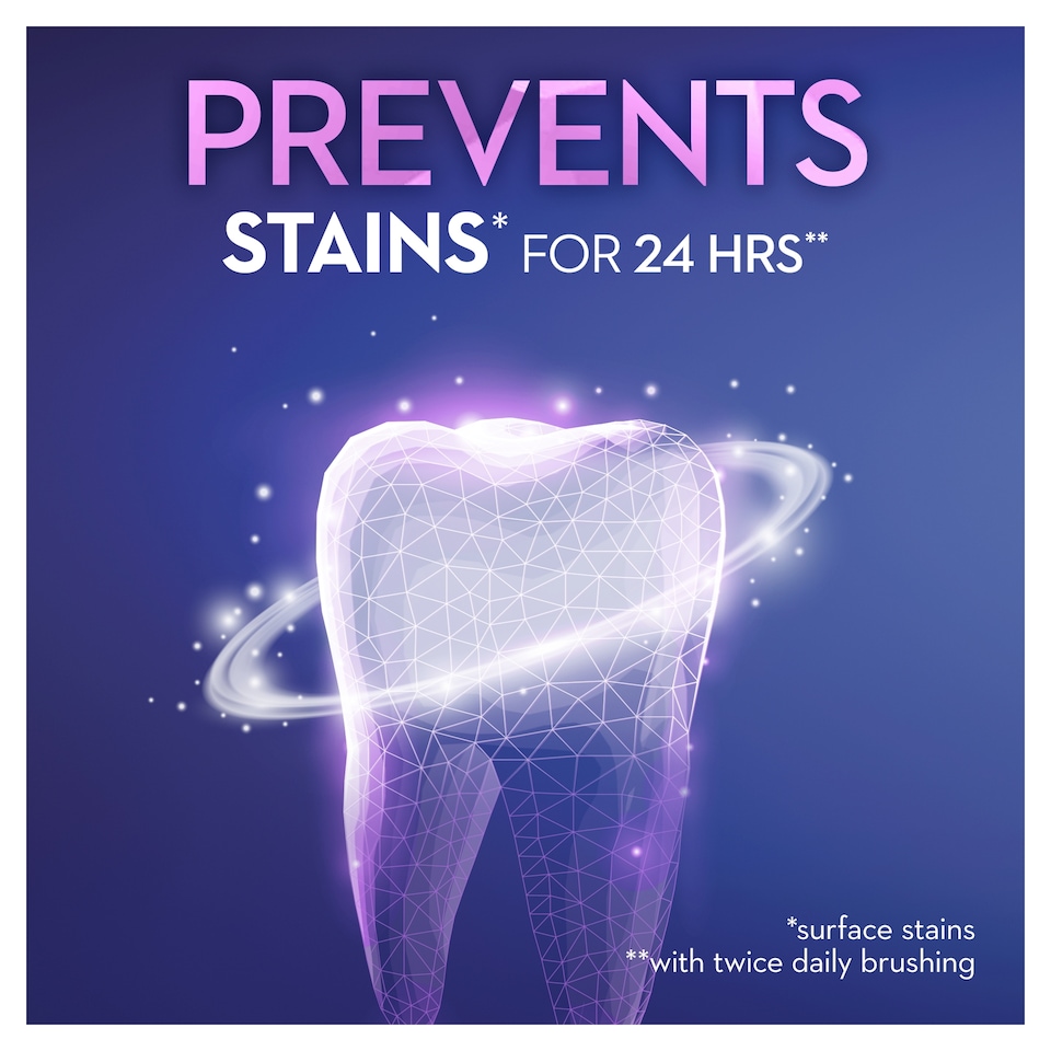 image 1 of Oral-B 3D White Advanced Luxe Perfection Toothpaste Twin Pack 2x75ml