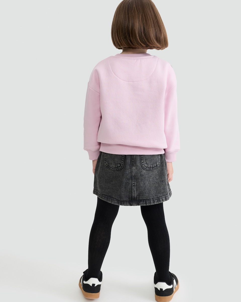 image 1 of Hello Kitty Cotton Rich Sweatshirt in Pink
