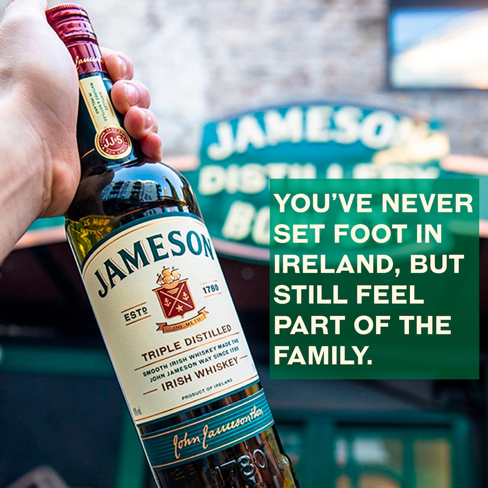 image 1 of Jameson Triple Distilled Irish Whiskey 700ml