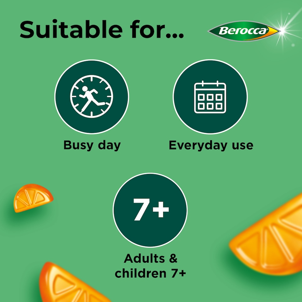 image 1 of Berocca Immuno Orange Gummies - Immune Support 60s
