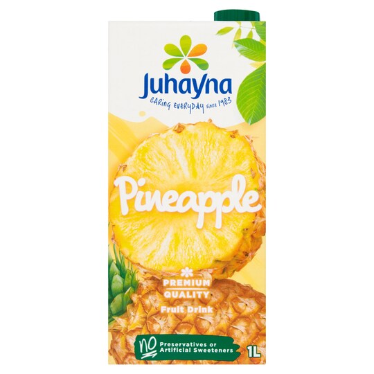 Juhayna Pineapple Fruit Drink 1 Litre Tesco Groceries