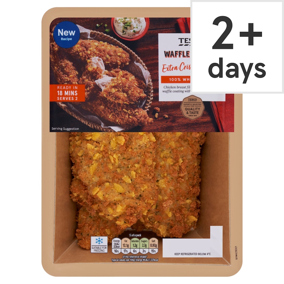Tesco Waffle and Maple Chicken Tenders 300g
