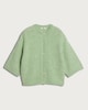 image 4 of F&F Knitted Button Up Cardigan in Green