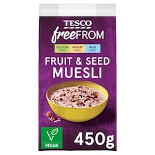 Tesco Free From Fruit & Seed Muesli 450g
