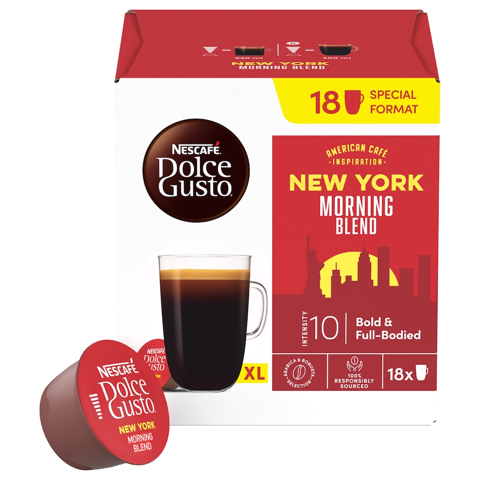image 1 of NESCAFÉ Dolce Gusto Grande New York - Coffee in Capsules - 18 pcs