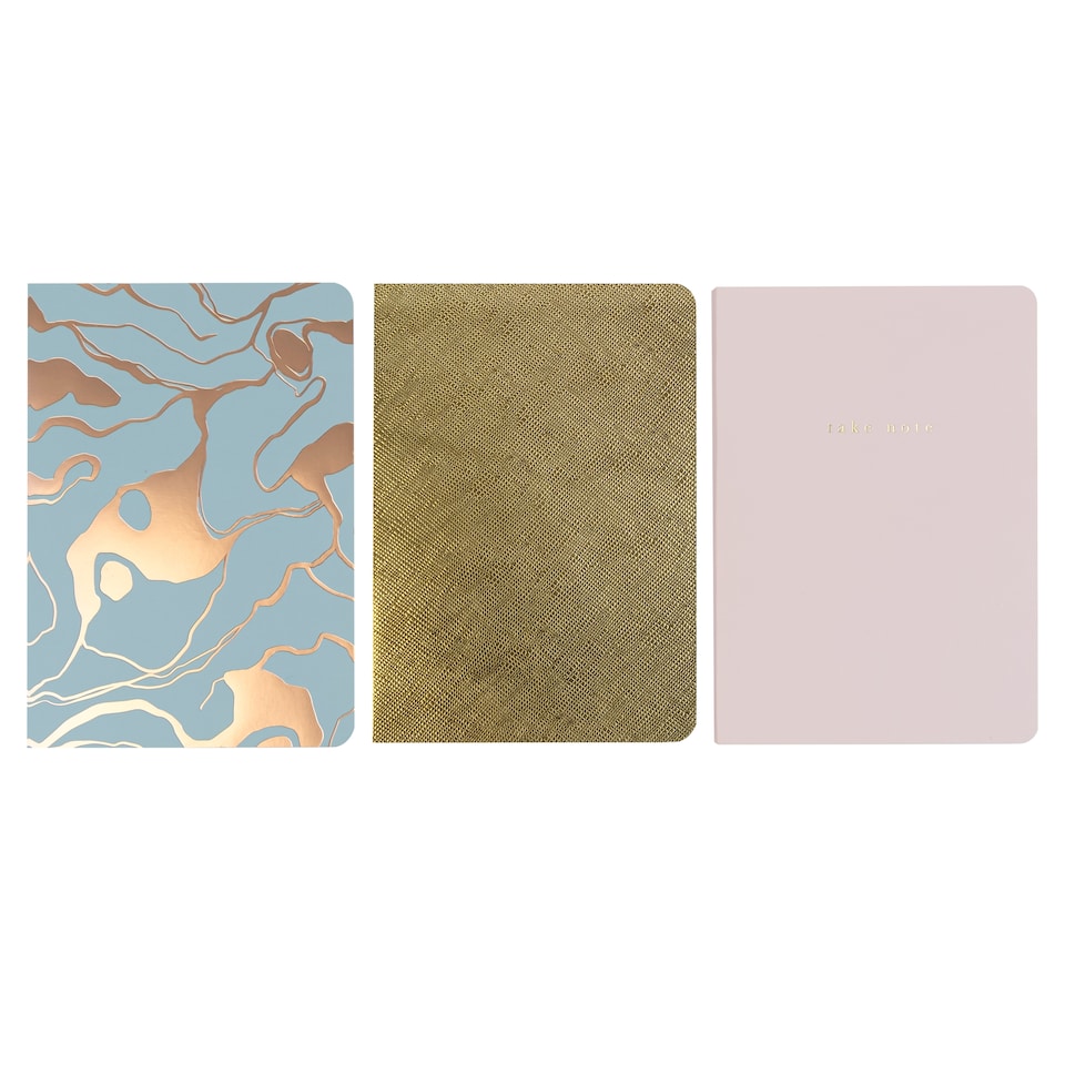 image 1 of Metallic Fusion A6 3pk Notebooks