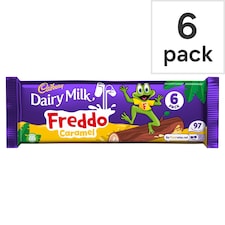 Cadbury Dairy Milk Freddo Caramel Chocolate Bar 6 x 19g