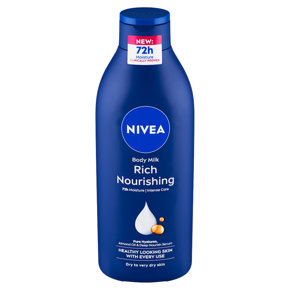 obrázok 1 z Nivea Rich Nourishing Body Milk Výživné telové mlieko 400 ml