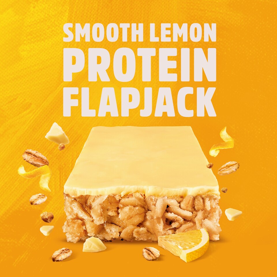 image 1 of TREK Protein Flapjacks - Smooth Lemon 3 Pack 50g
