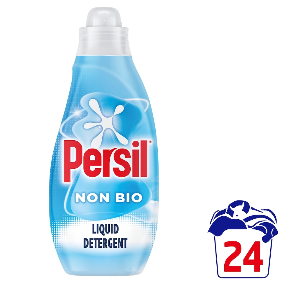 image 1 of Persil Non Bio Laundry Liquid Detergent 24 Washes 648ml