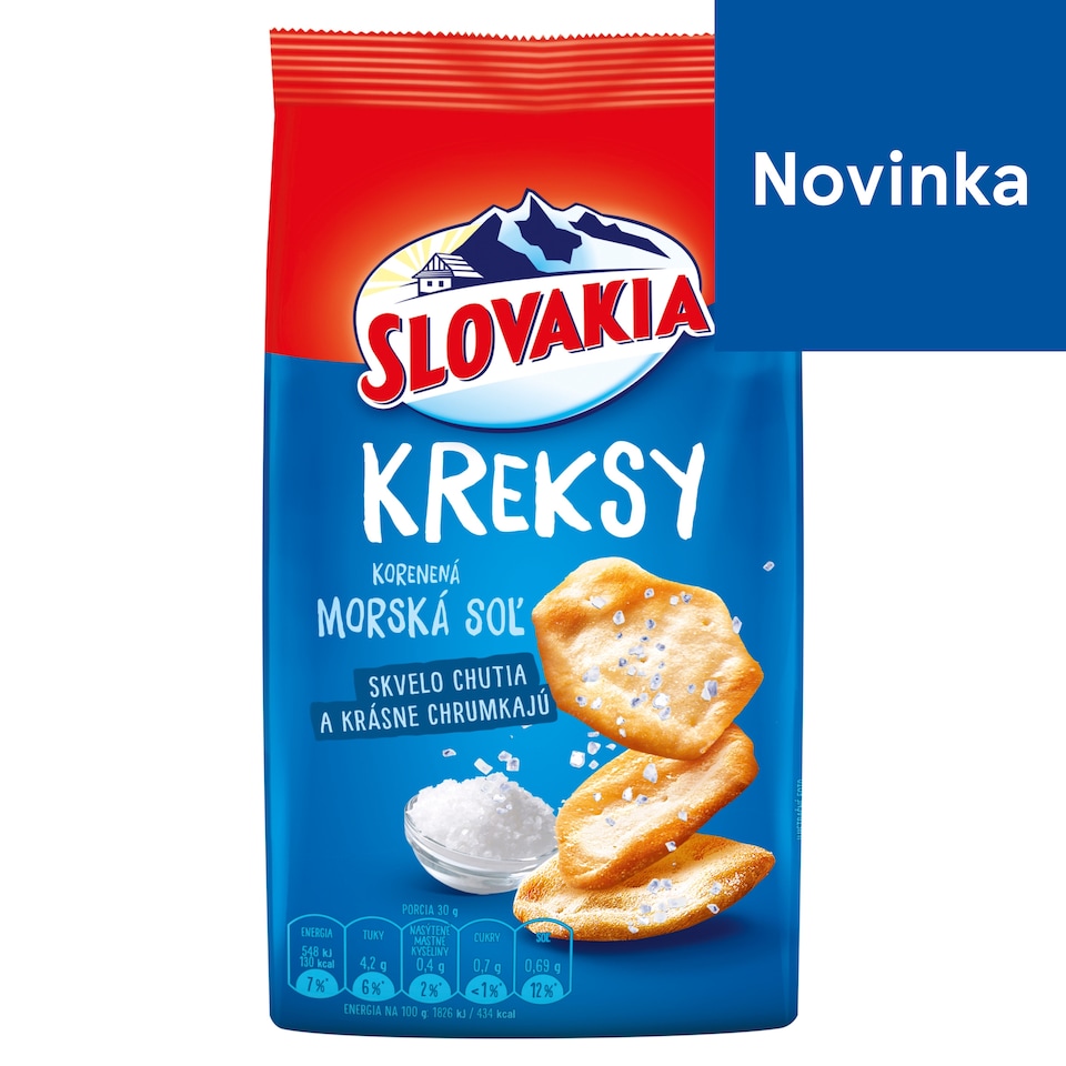Slovakia Kreksy Spiced Sea Salt 90 g